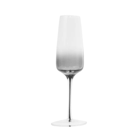 Hotel Collection Smoke Stem Champagne Glasses - The Gifted Man