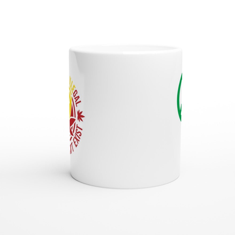 If Nature is Illegal Freedom Does Doesn&#39;t Exist White 11oz Ceramic Mug - The Gifted Man