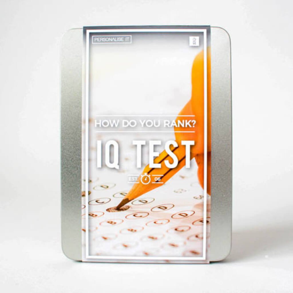 IQ Test Tin - The Gifted Man