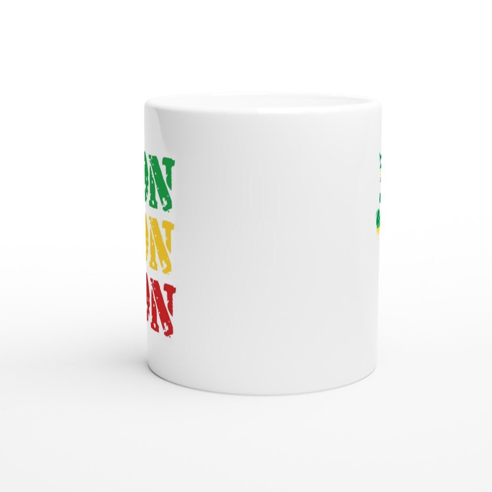 Iron Lion Zion White 11oz Ceramic Mug - The Gifted Man