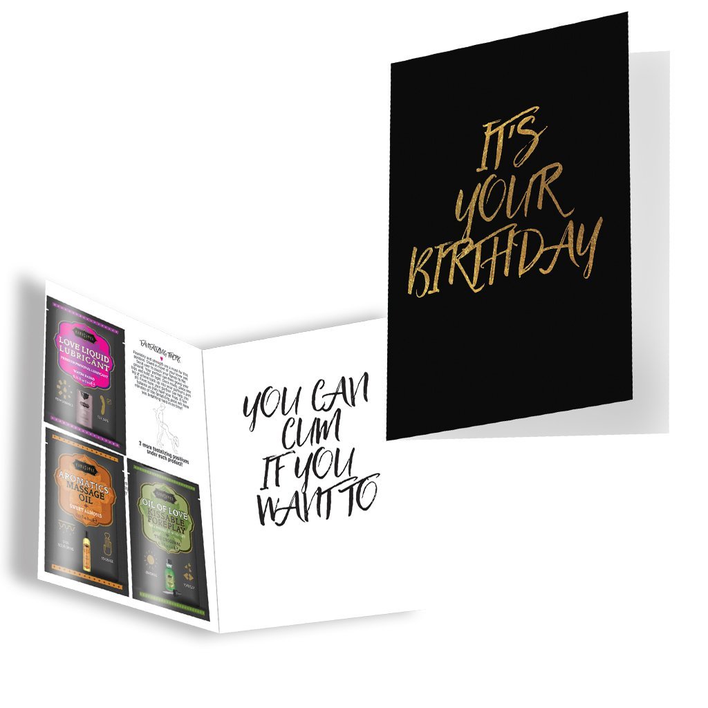 It&#39;s Your Birthday - Naughty Notes Card by Kama Sutra - The Gifted Man