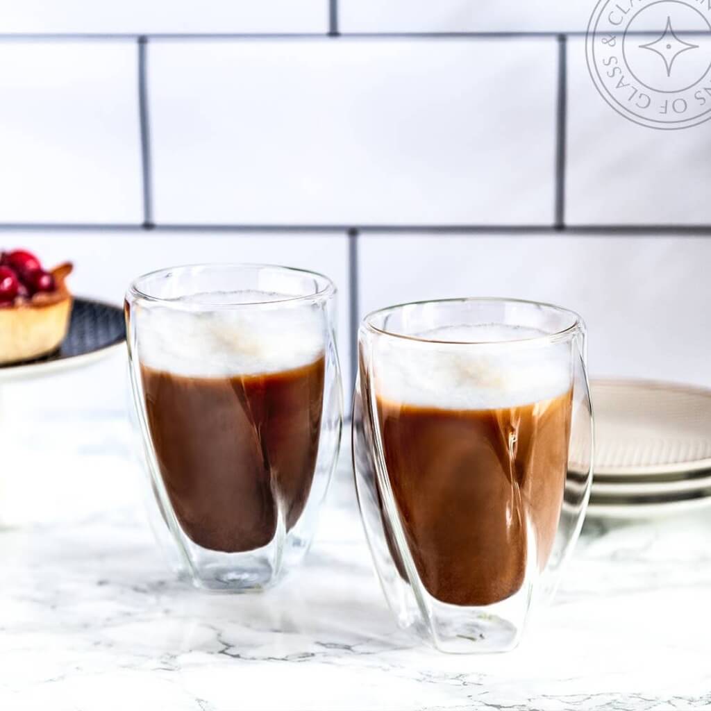 Lacey Double Wall Glasses, 10 Oz - The Gifted Man