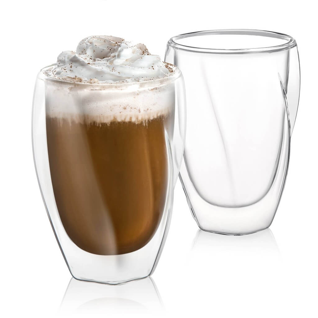 Lacey Double Wall Glasses, 10 Oz - The Gifted Man