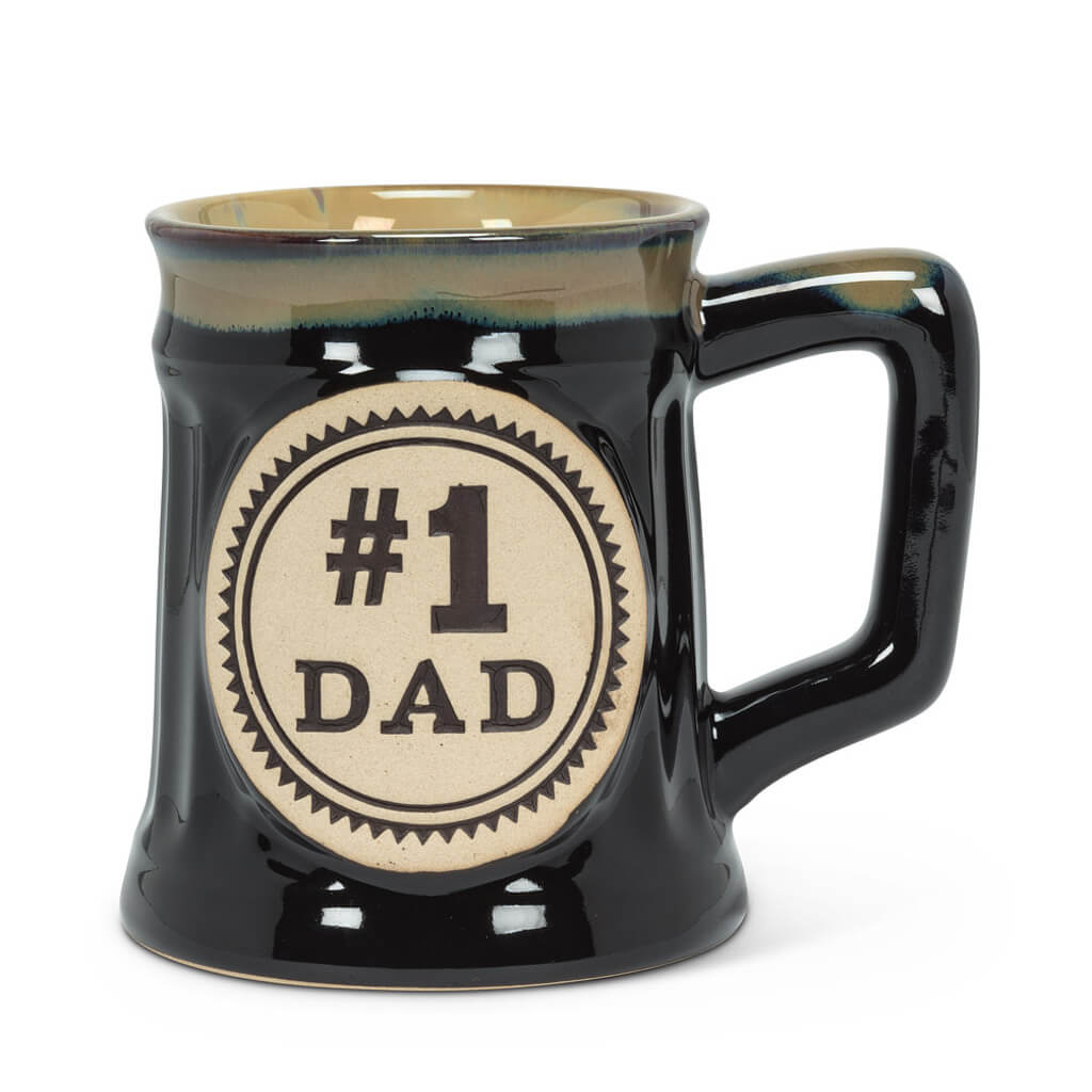 Large “#1 Dad” Tankard Mug - The Gifted Man