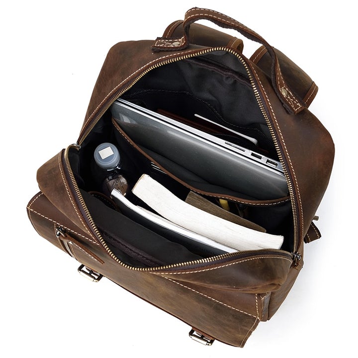 Leconte Leather Backpack - The Gifted Man