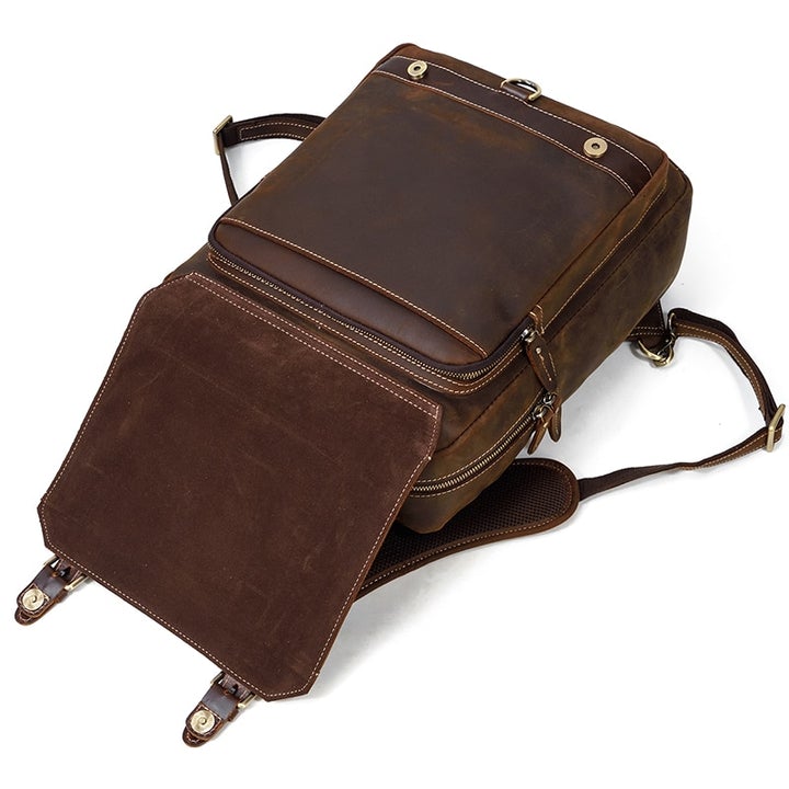 Leconte Leather Backpack - The Gifted Man