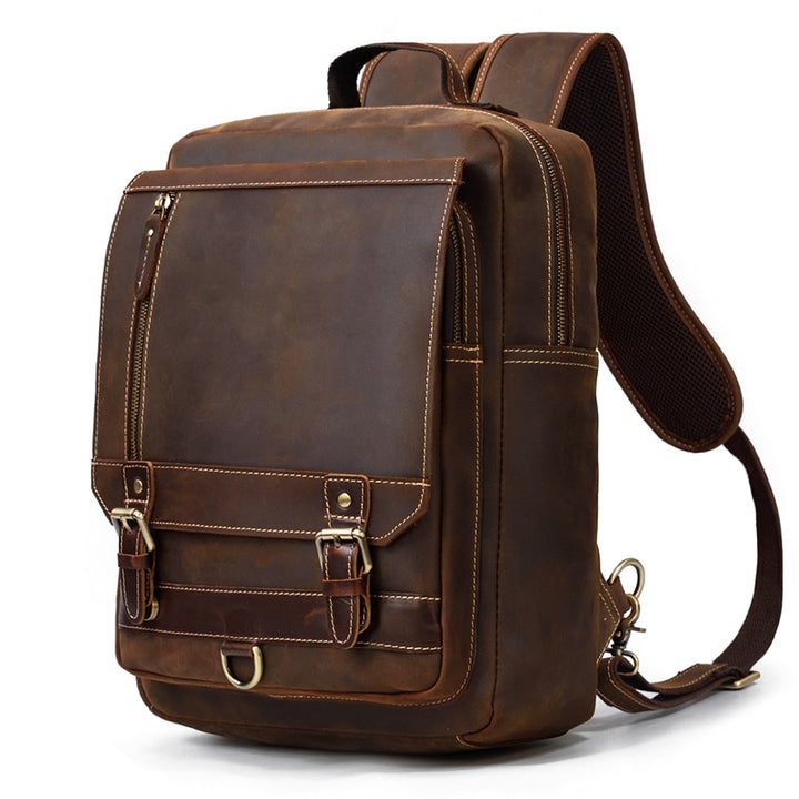Leconte Leather Backpack - The Gifted Man