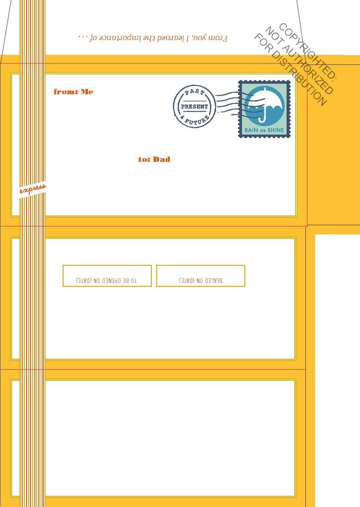 Letters to My Dad Write Now. Read Later. Treasure Forever - The Gifted Man