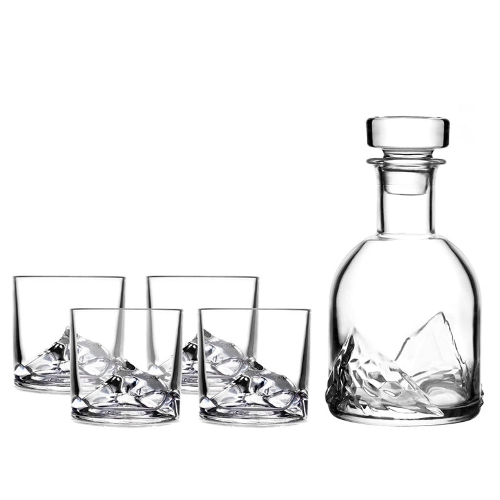 LIITON Everest Crystal Whiskey Set - The Gifted Man