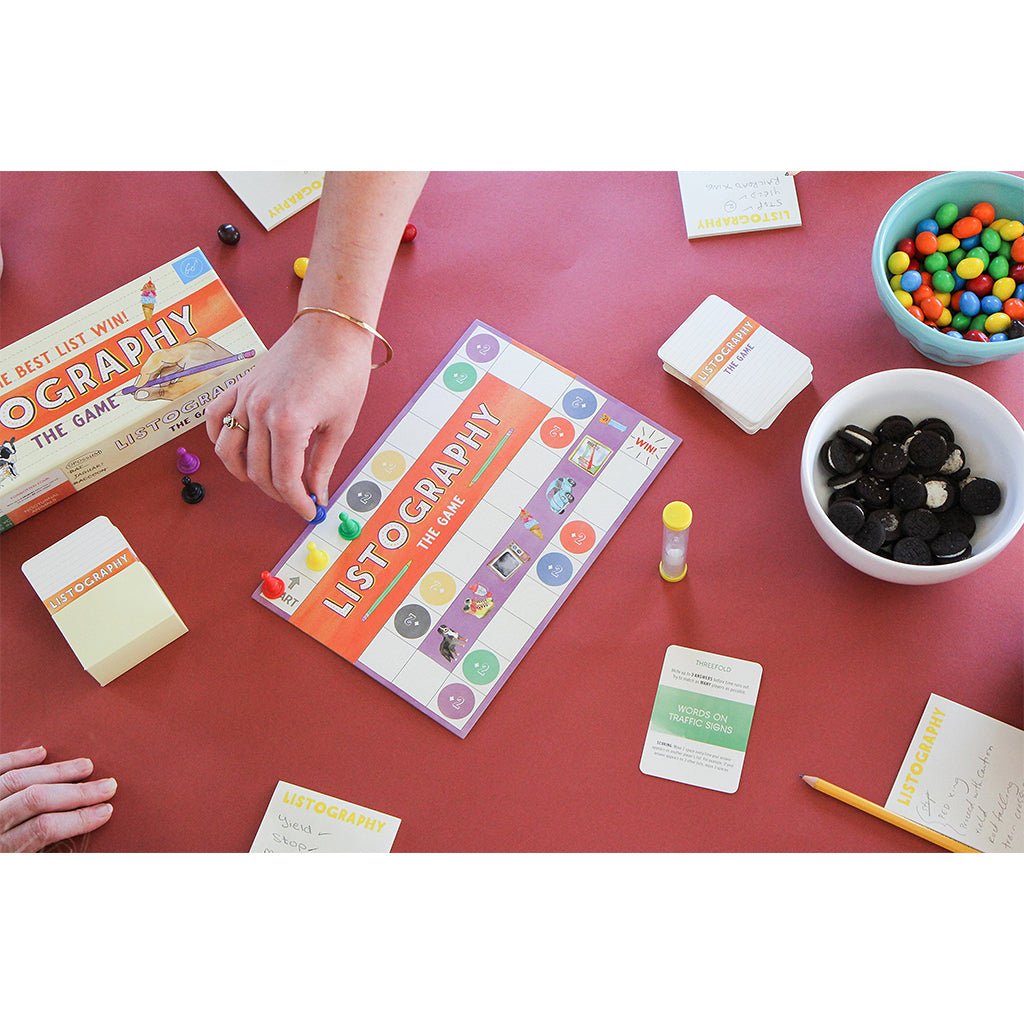 Listography: The Game May the Best List Win! - The Gifted Man