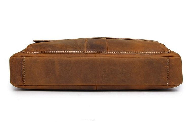 Makansh Leather Briefcase - The Gifted Man