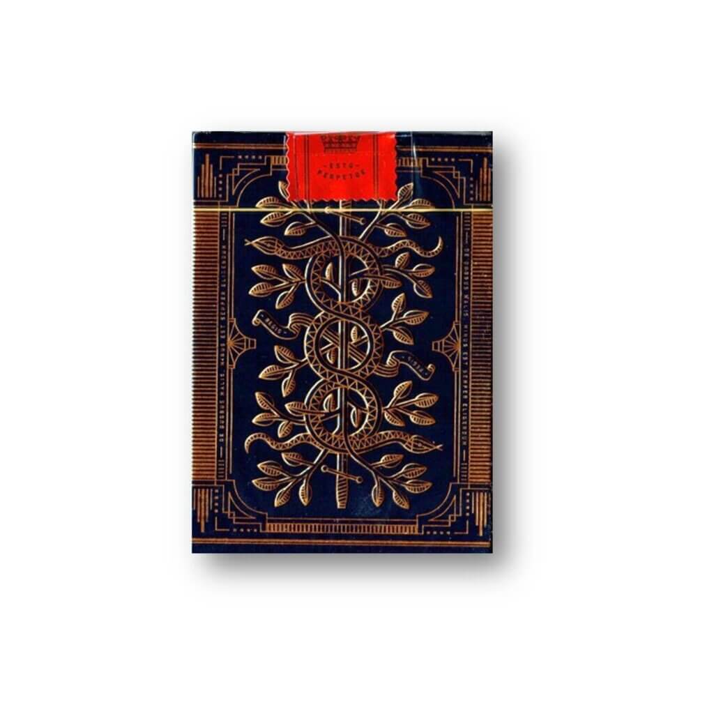 Monarch Black/Blue Playing Cards by Theory11