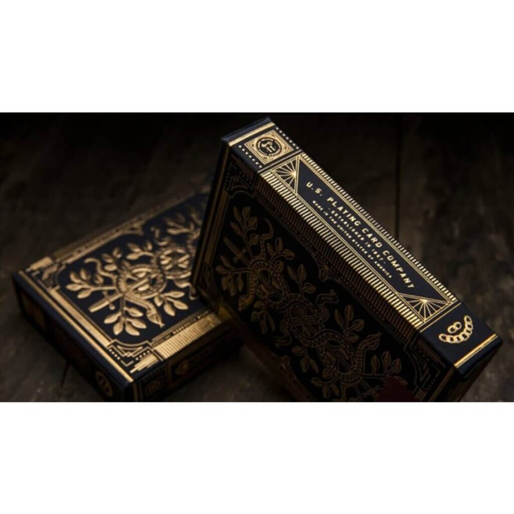 Monarch Black/Blue Playing Cards by Theory11