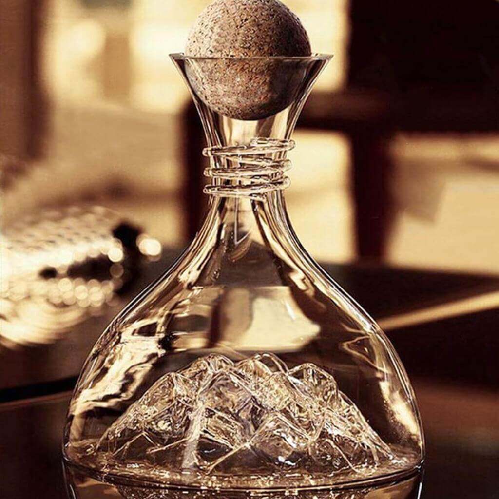 Mountain Decanter &amp; Glasses Set × 1