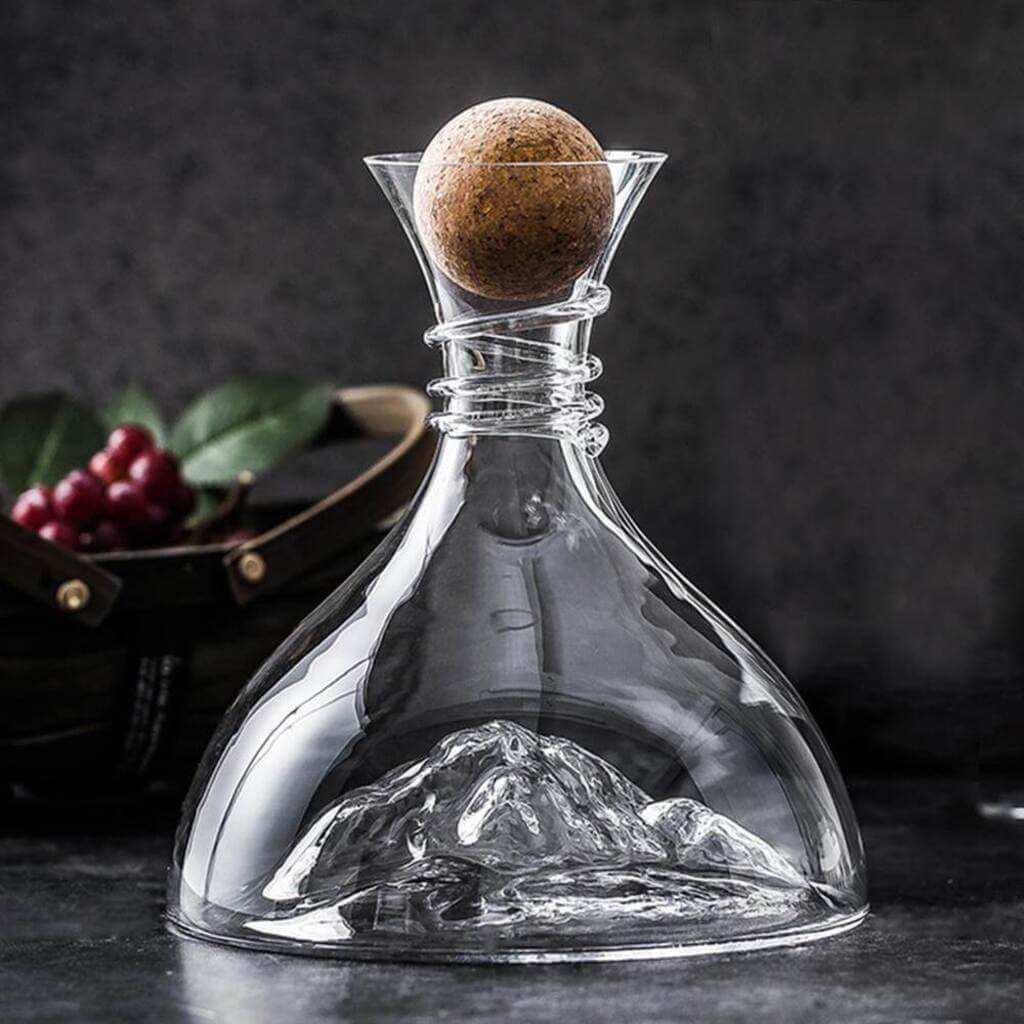 Mountain Decanter &amp; Glasses Set × 1