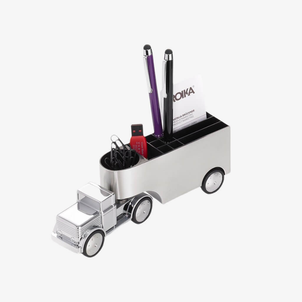 &quot;Office Trucker&quot; Desk Organiser