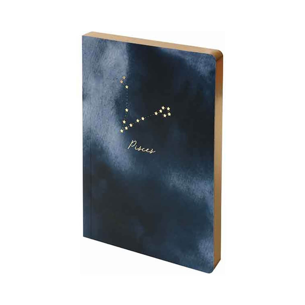Portico Designs Constellations Softcover Lined Pocket Journal Notebook | Pisces