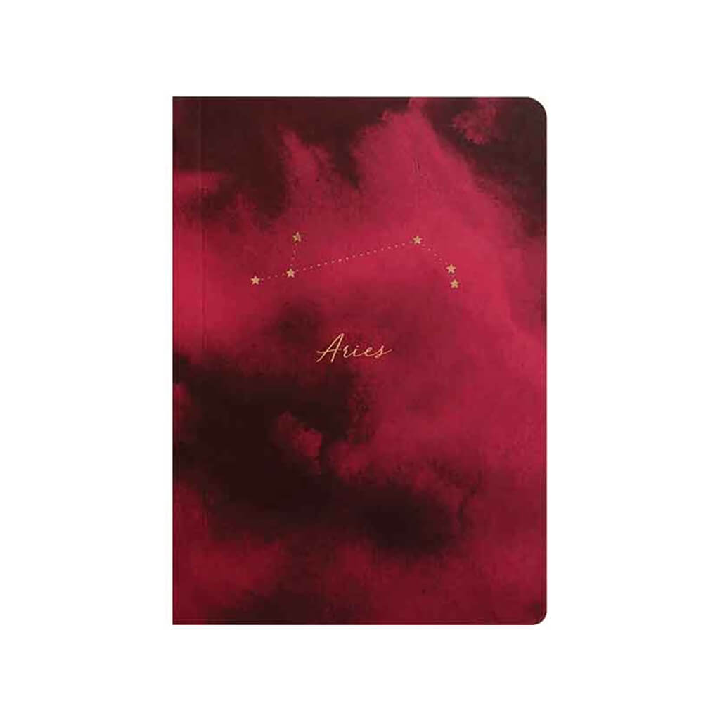 Portico Designs Constellations Softcover Lined Pocket Journal Notebook | Aries