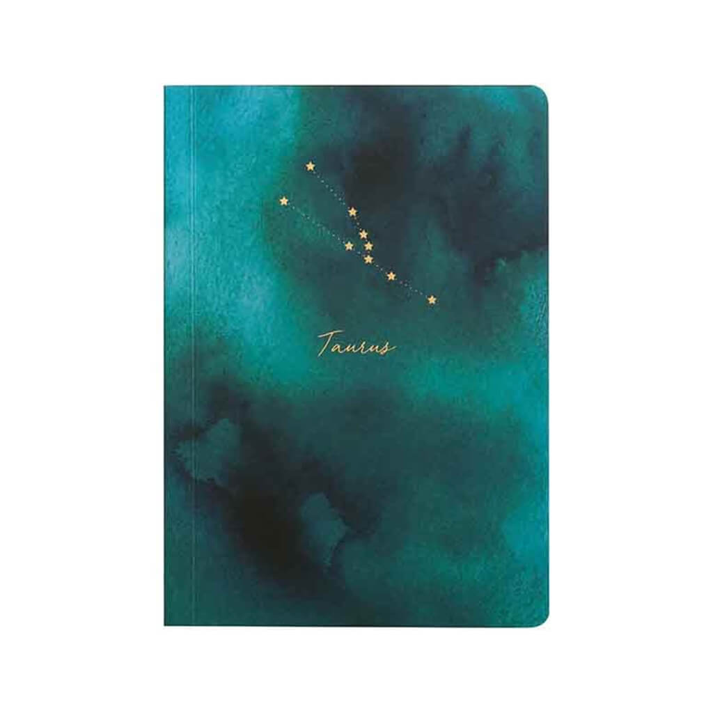Portico Designs Constellations Softcover Lined Pocket Journal Notebook | Taurus