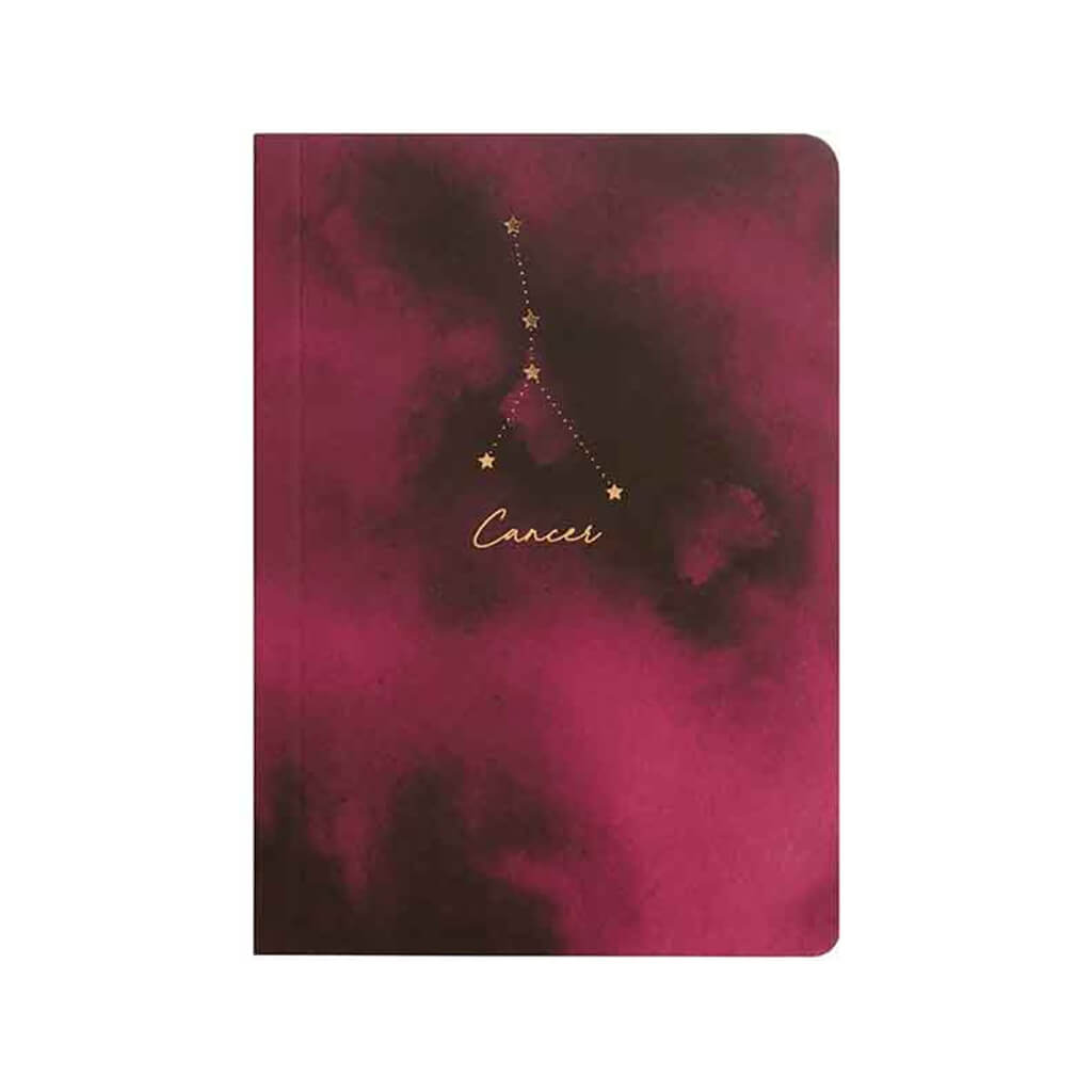 Portico Designs Constellations Softcover Lined Pocket Journal Notebook | Cancer