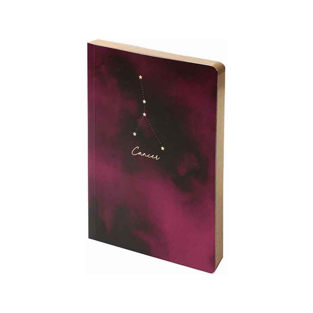 Portico Designs Constellations Softcover Lined Pocket Journal Notebook | Cancer