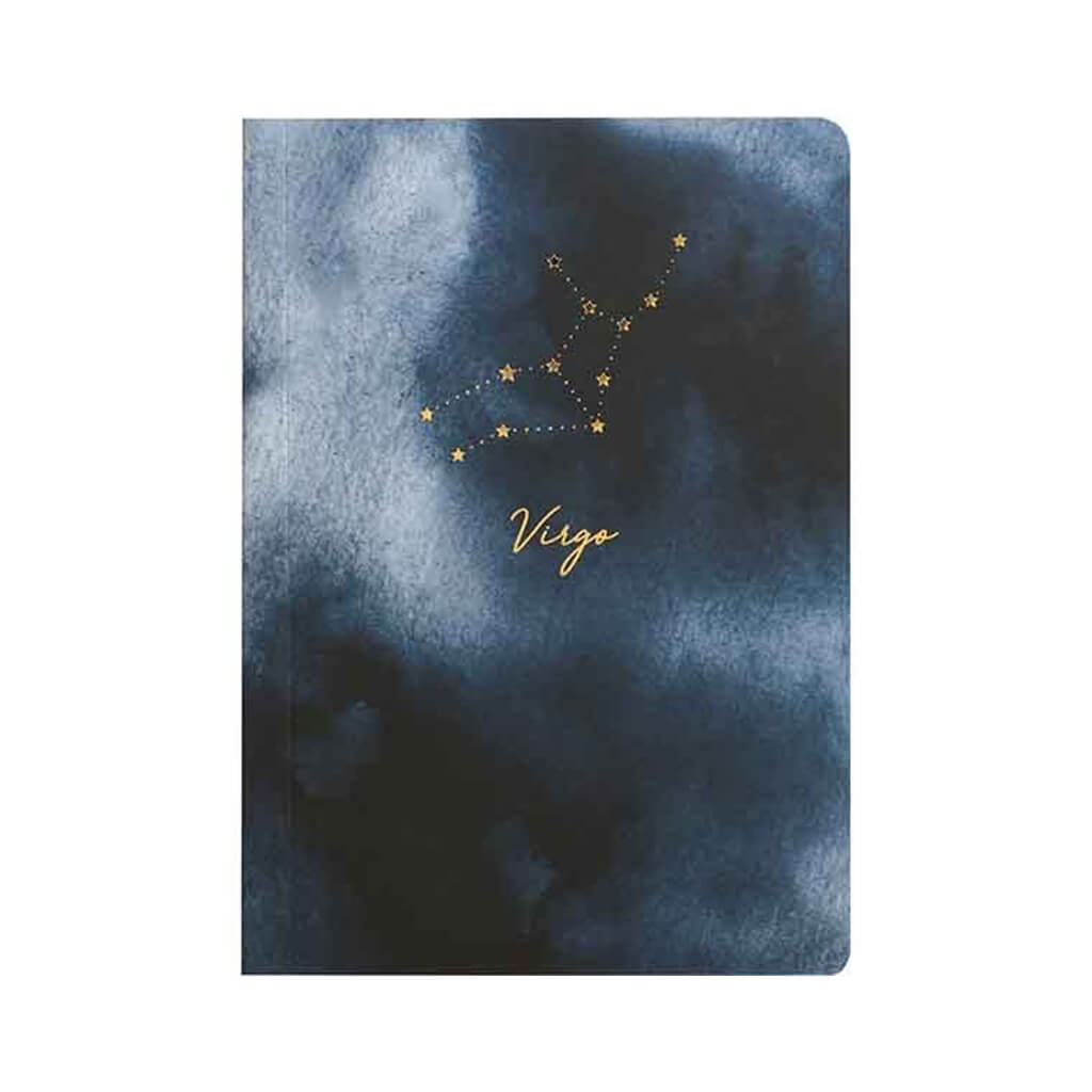 Portico Designs Constellations Softcover Lined Pocket Journal Notebook | Virgo