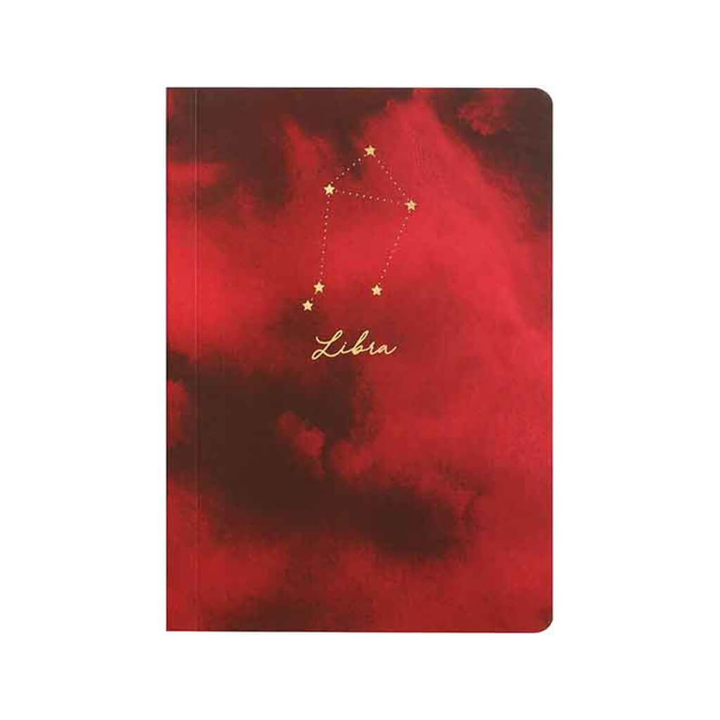 Portico Designs Constellations Softcover Lined Pocket Journal Notebook | Libra