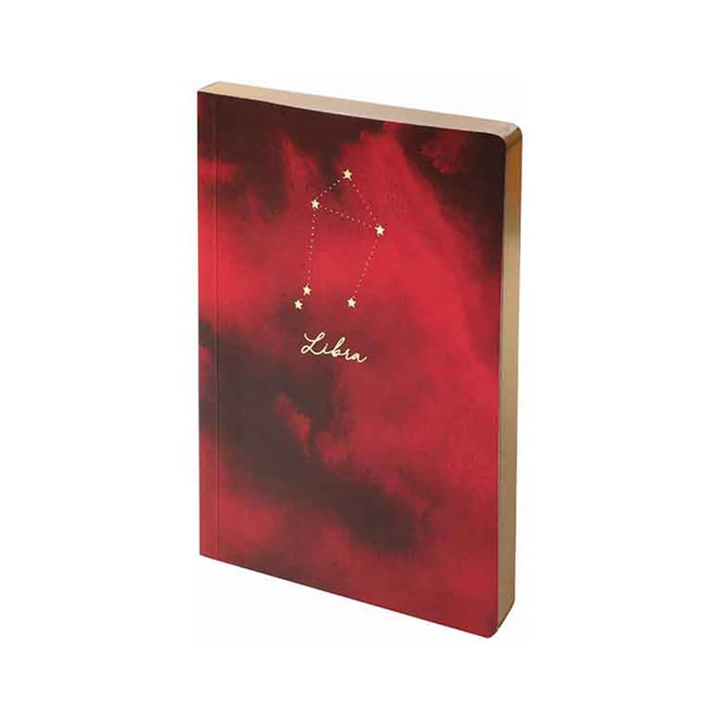 Portico Designs Constellations Softcover Lined Pocket Journal Notebook | Libra