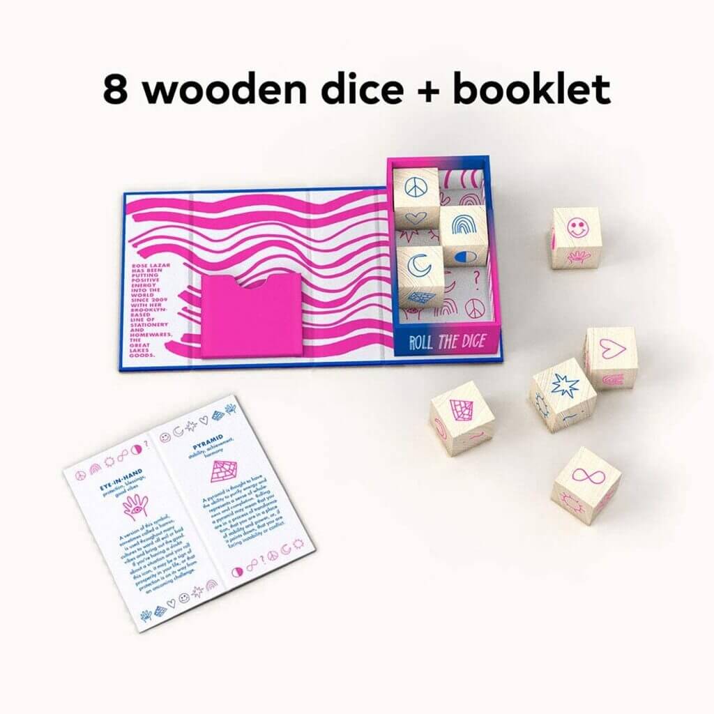 Posi Vibes Fortune-Telling Dice