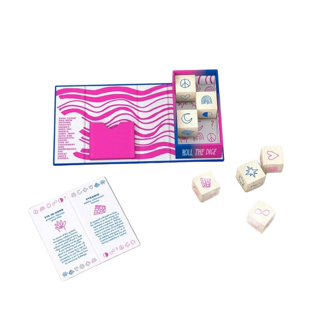 Posi Vibes Fortune-Telling Dice
