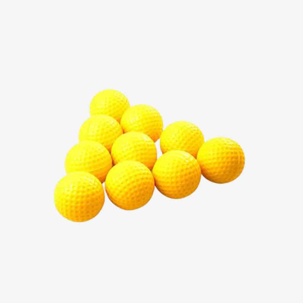 Practice Balls - Yellow Foam - 12pk