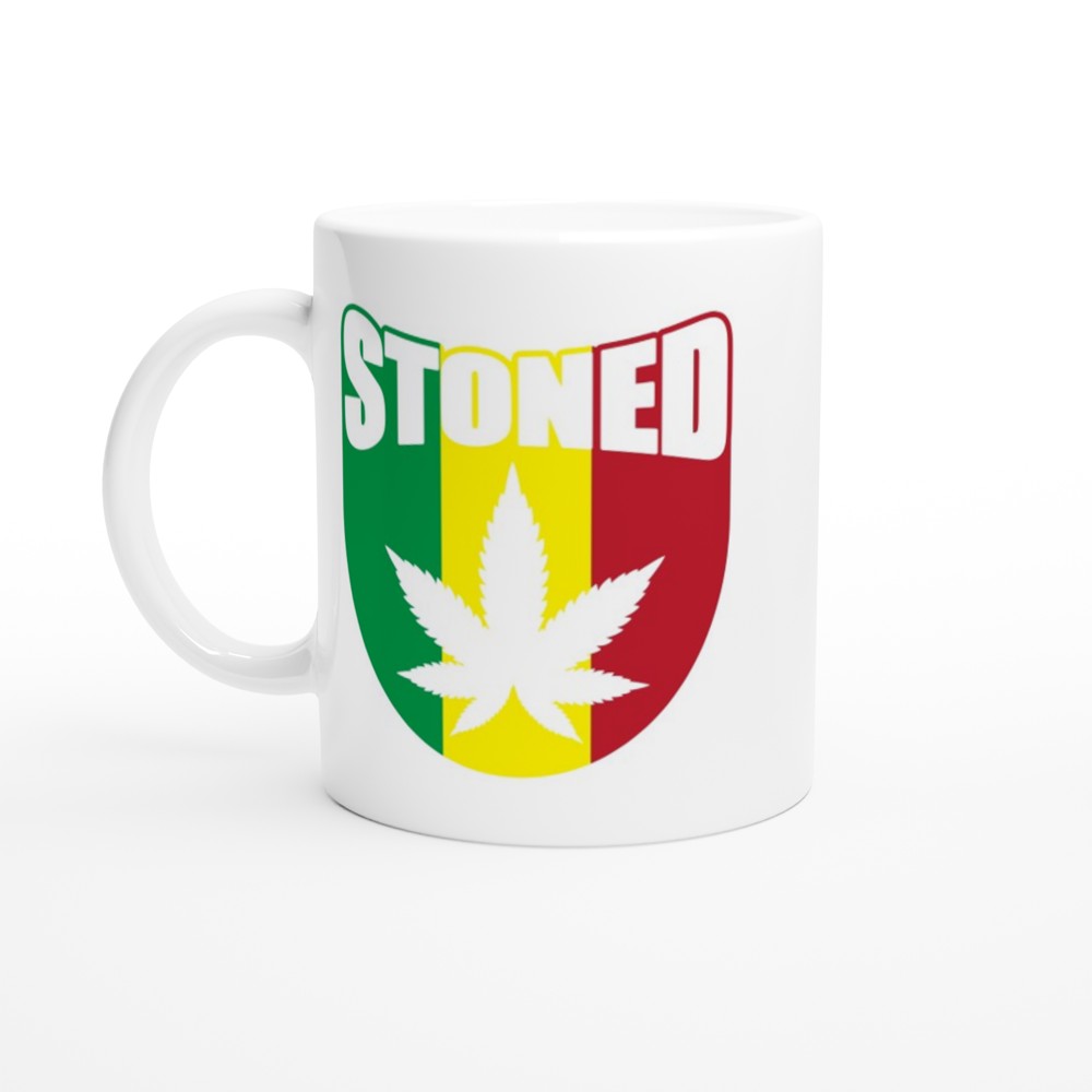 Stoned White 11oz Ceramic Mug