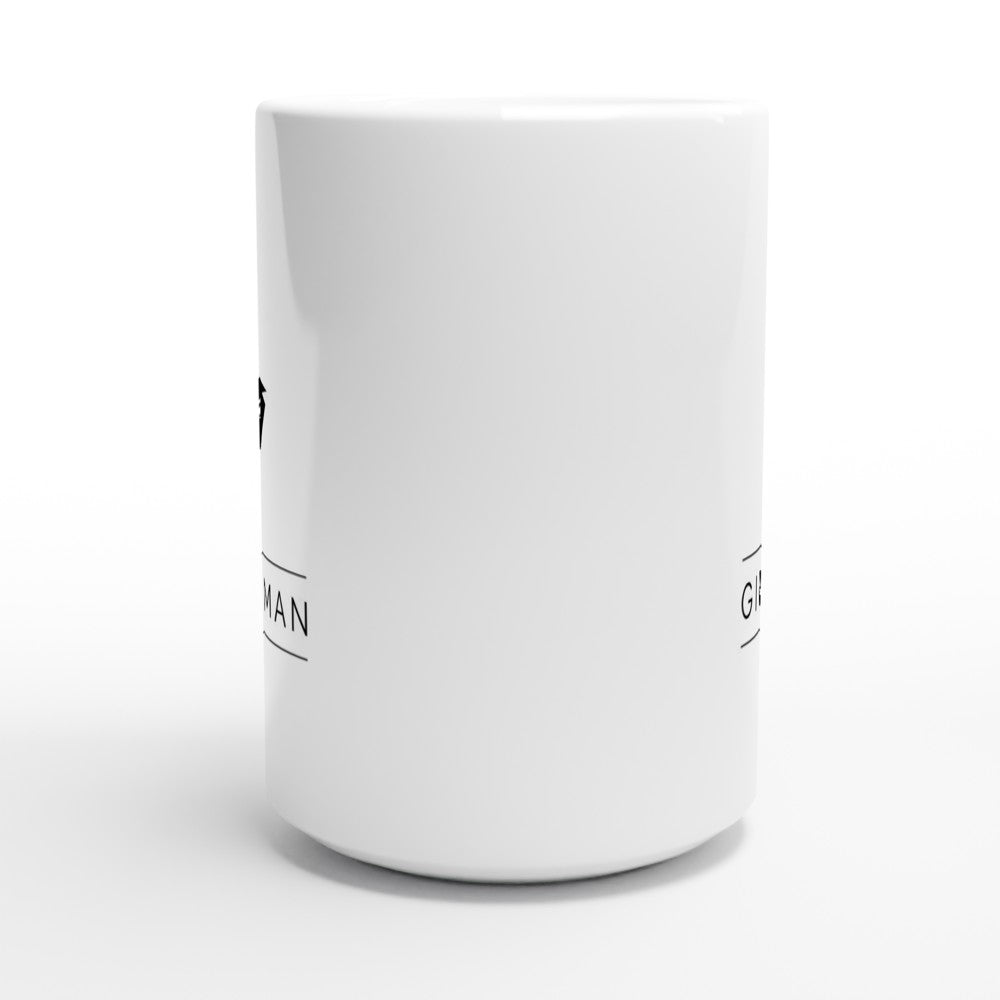 Gifted Man Personalized White 15oz Ceramic Mug