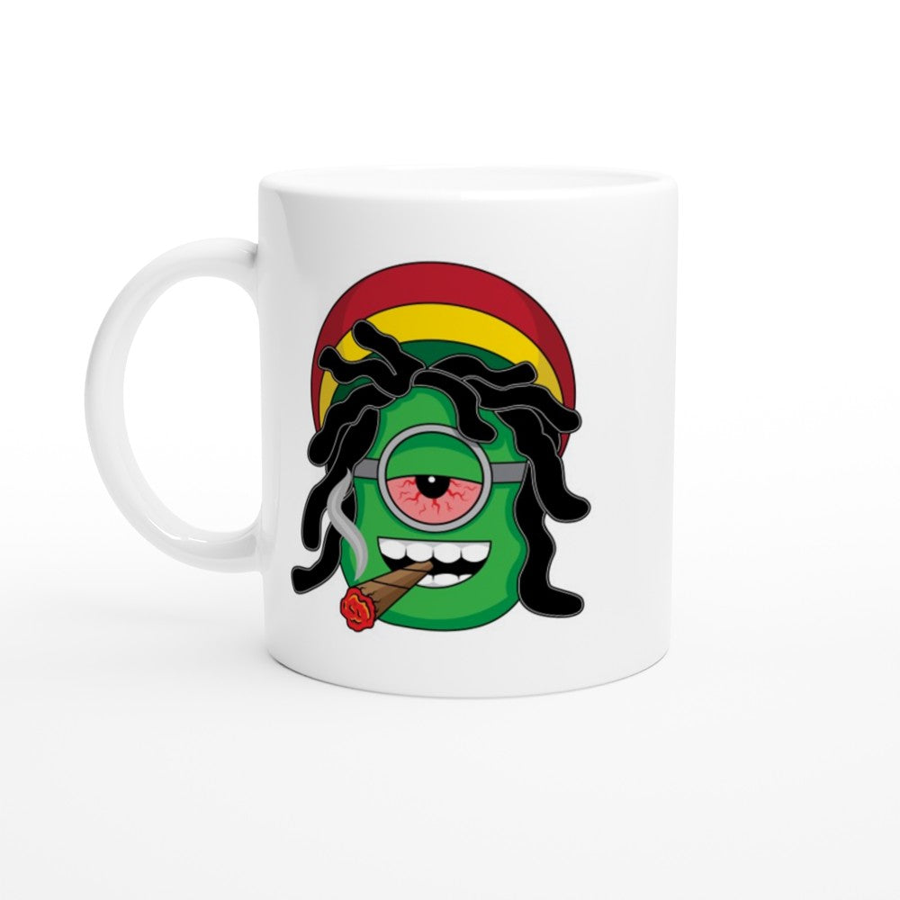 Rastaminion White 11oz Ceramic Mug