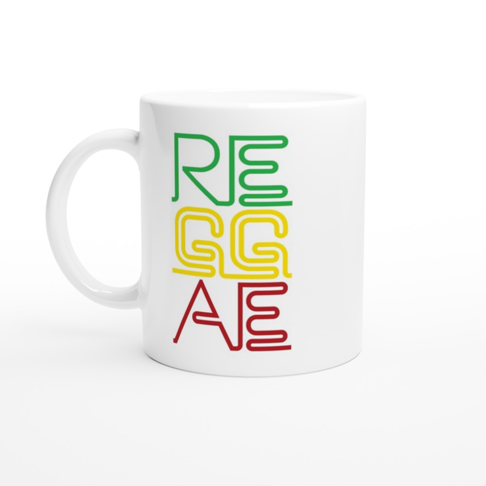 Reggae One Love White 11oz Ceramic Mug