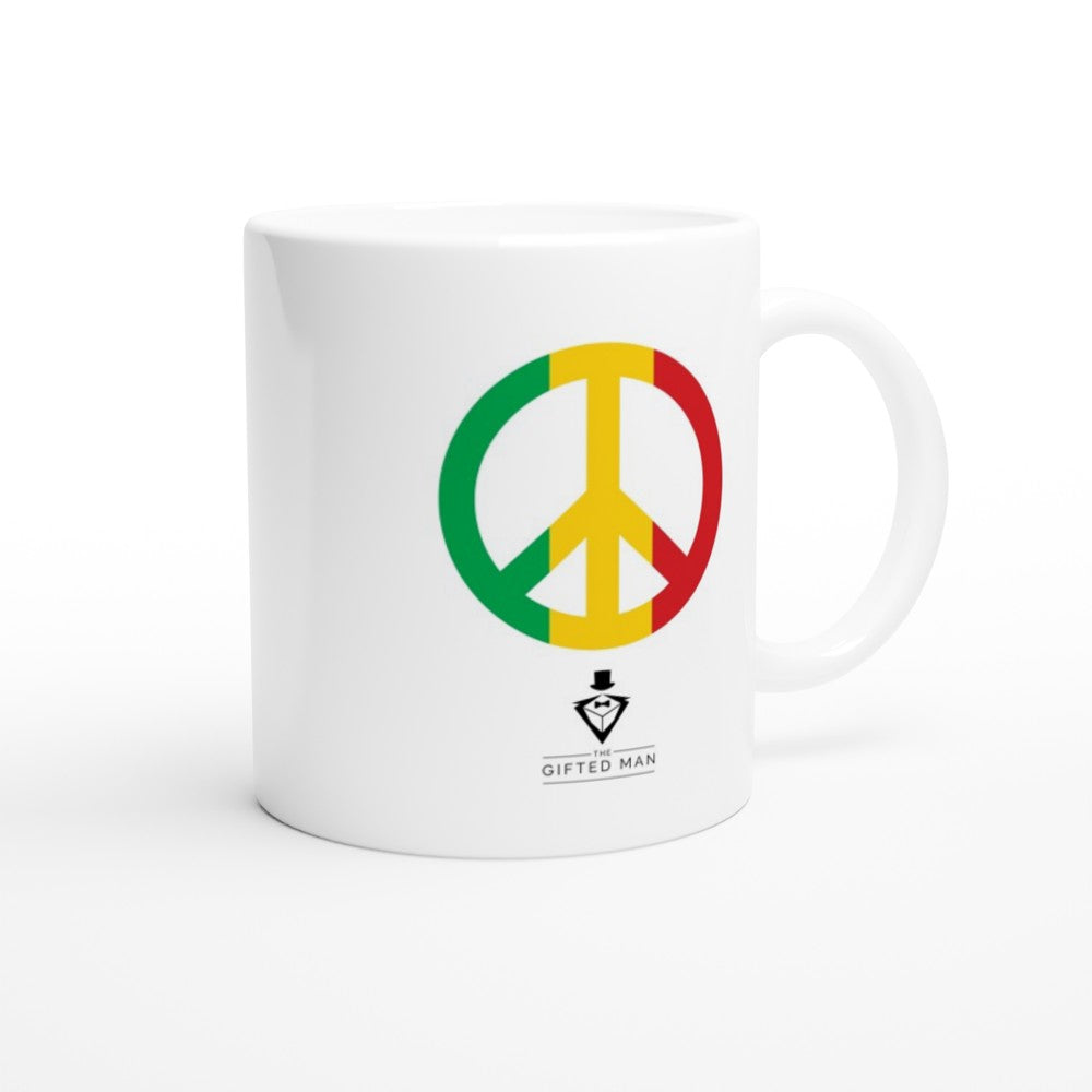 Who Jah Bless No Man Curse White 11oz Ceramic Mug