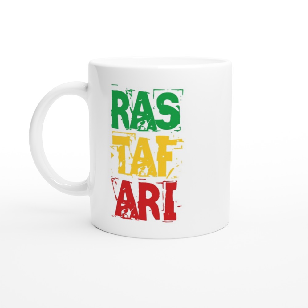 Rastafari White 11oz Ceramic Mug