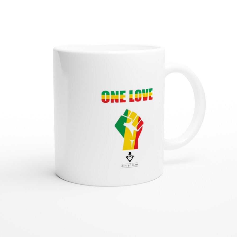 Love Is My Religion White 11oz Ceramic Mug