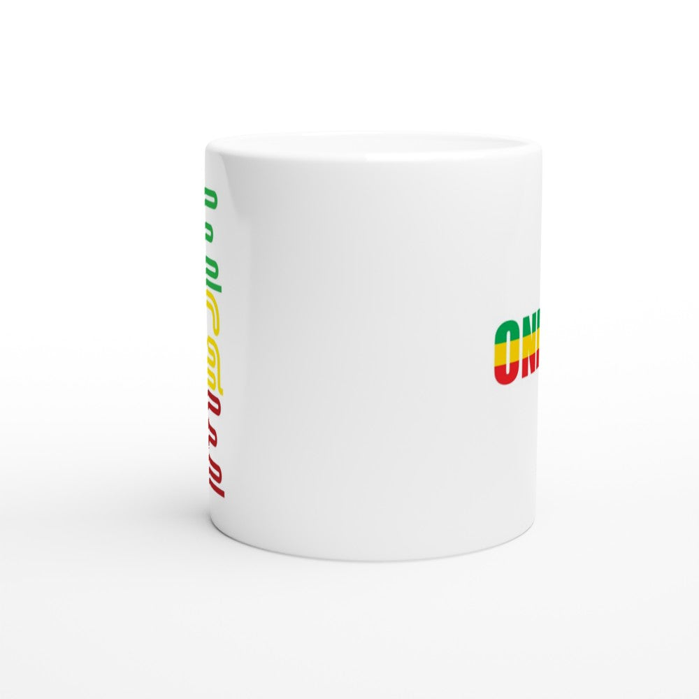 Reggae One Love White 11oz Ceramic Mug