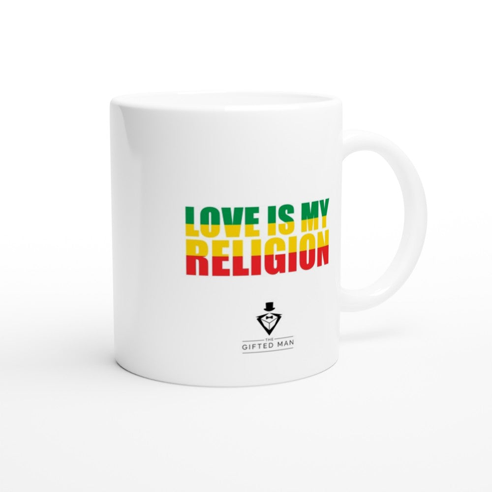 Rastafari White 11oz Ceramic Mug