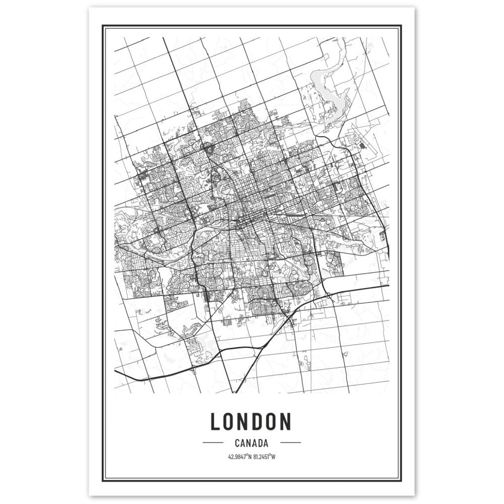 London Map Print