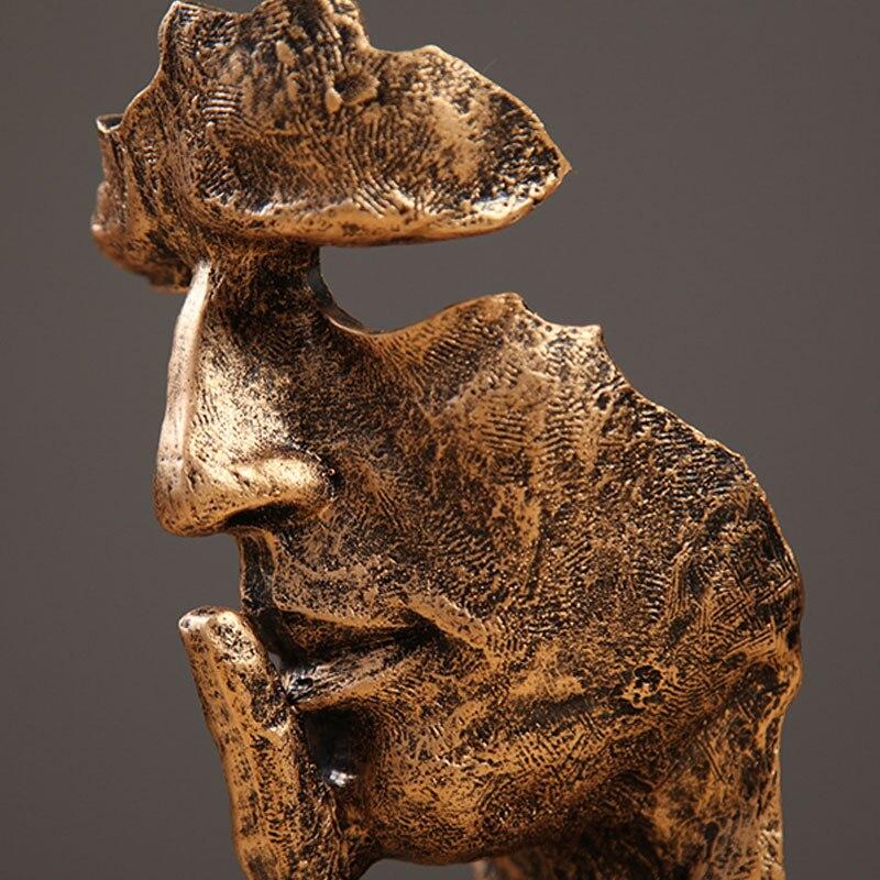 Silence Is Golden Wine Bottle Holder