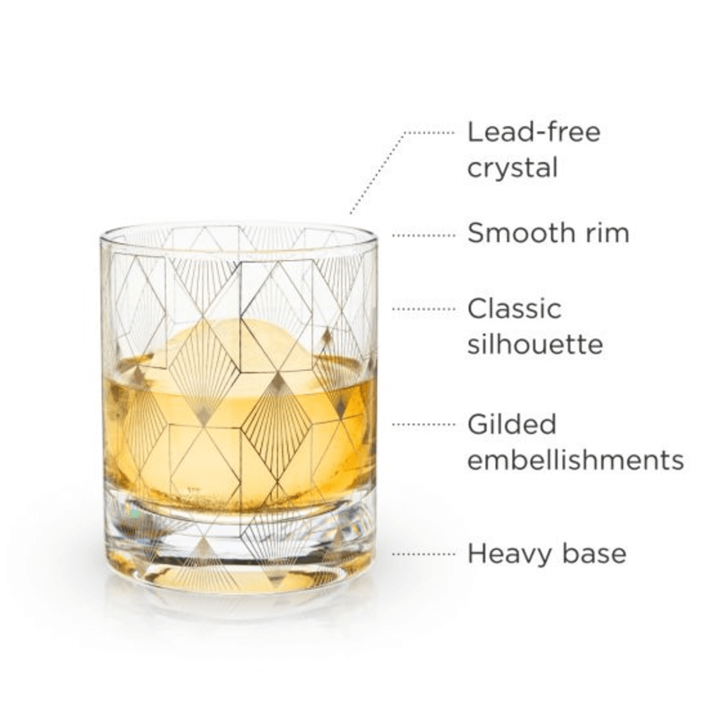 Metropolis Deco Tumbler by Viski®