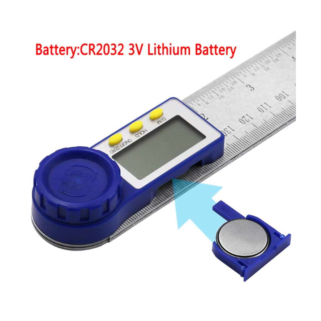Multifunctional woodworking electronic ruler