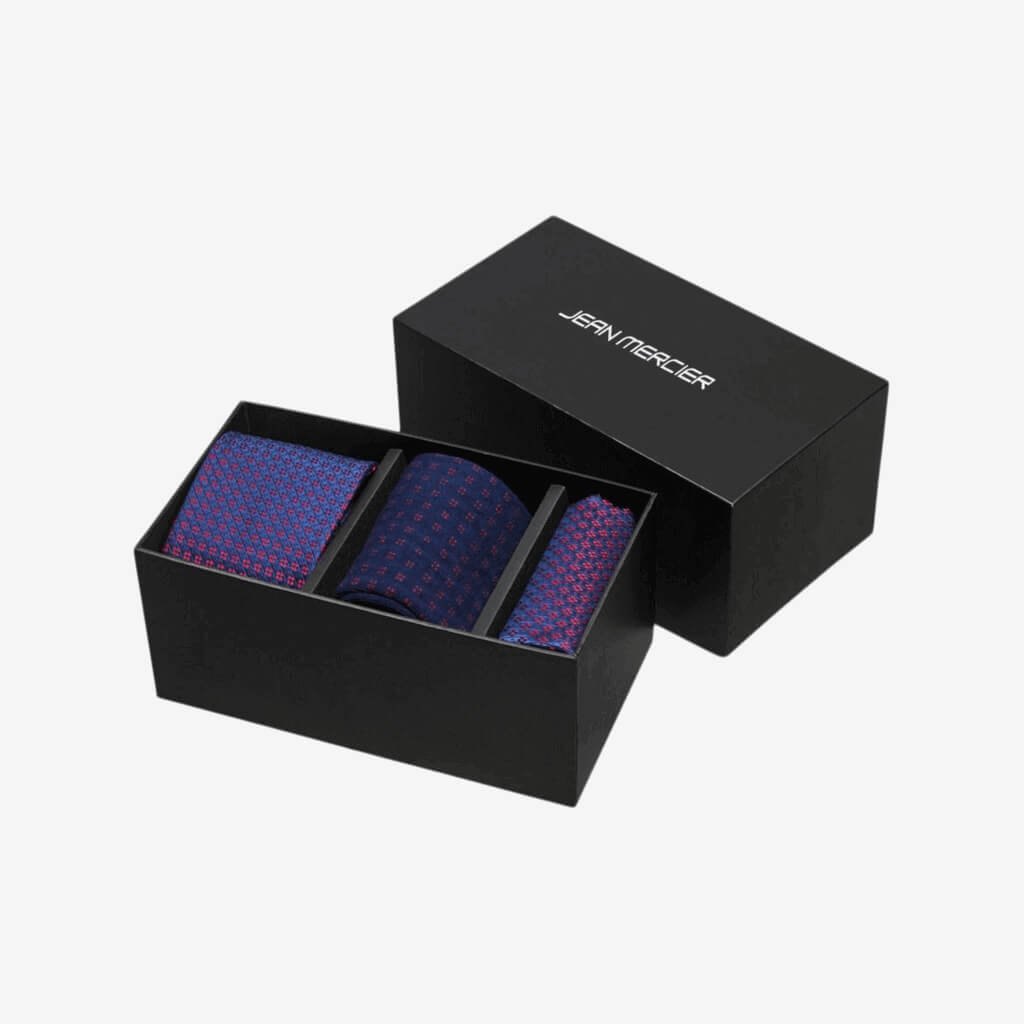 Multi Dots Pattern 100% Silk Presented in Gift Box