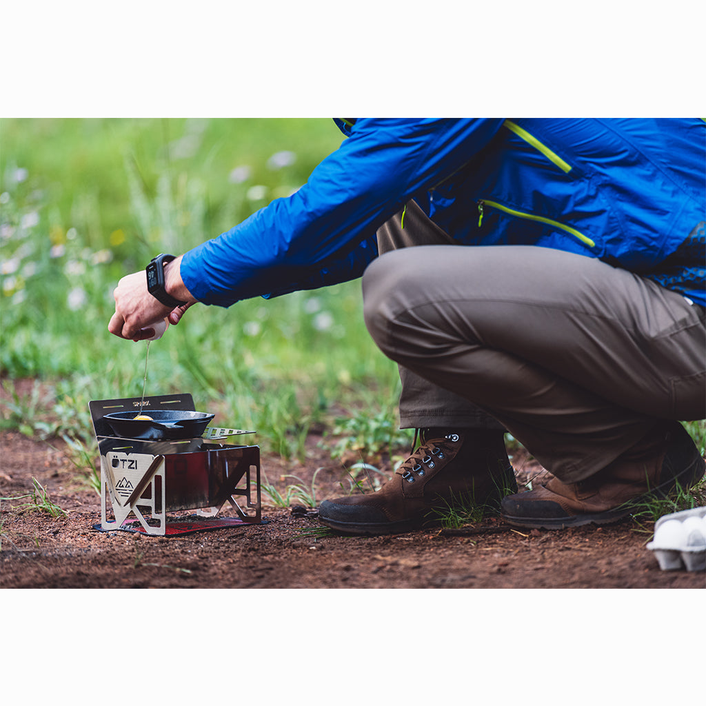Otzi Spark Portable Single Person Grill *Carbon Steel*