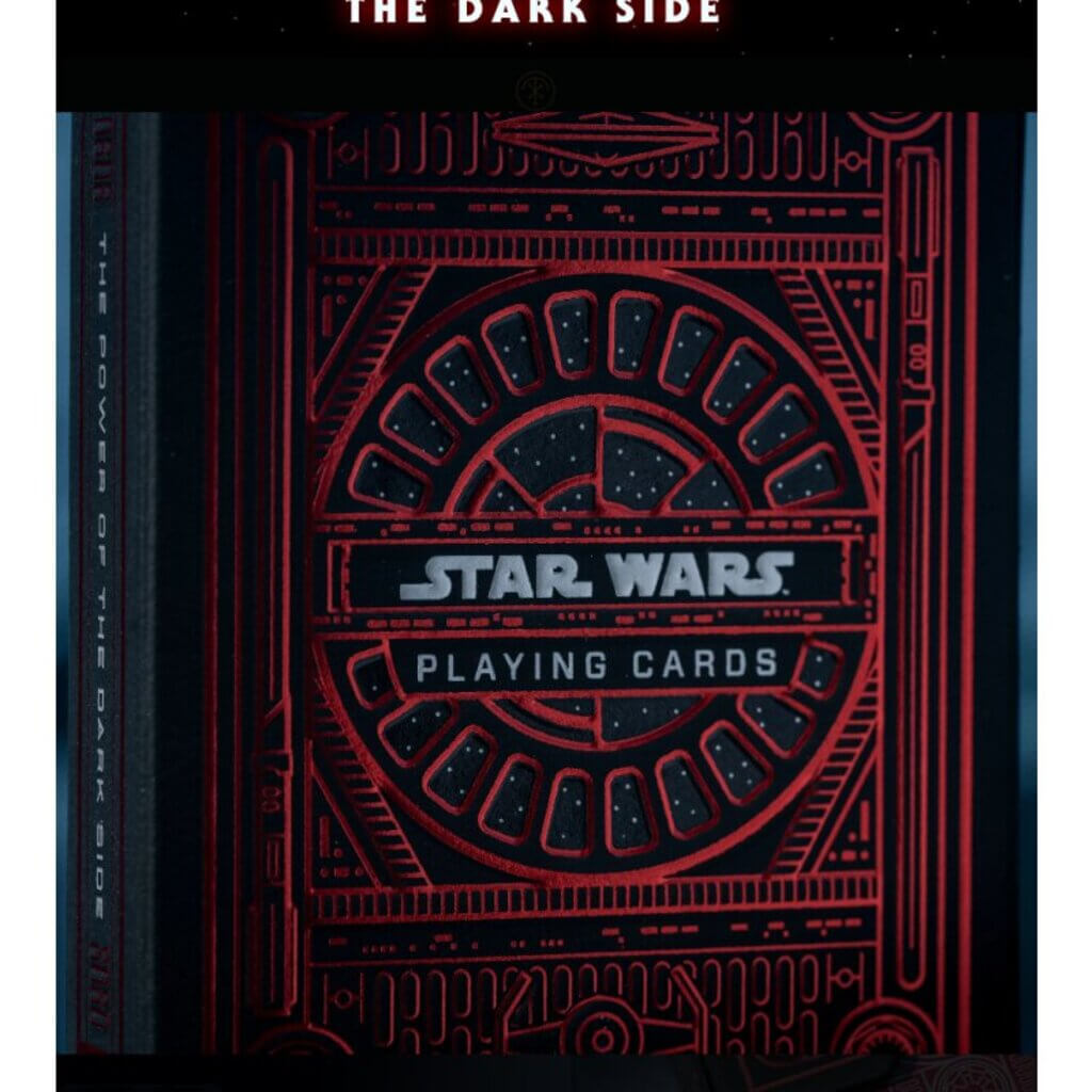 Star Wars Playing Cards Red