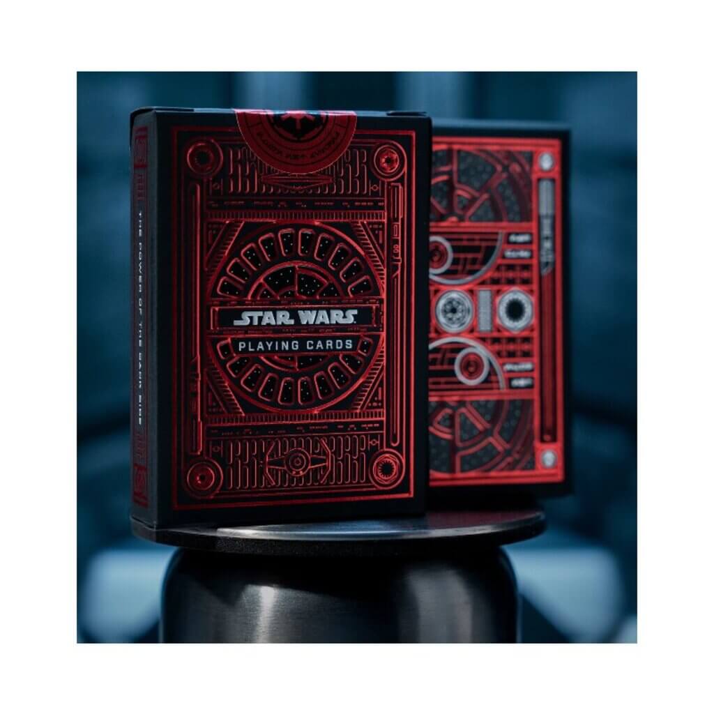 Star Wars Playing Cards Red