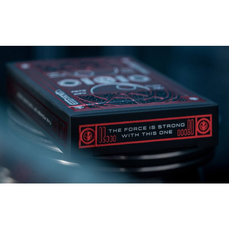 Star Wars Playing Cards Red