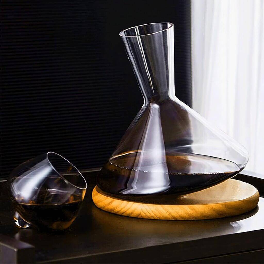 The Wobbling Decanter &amp; Glass Set